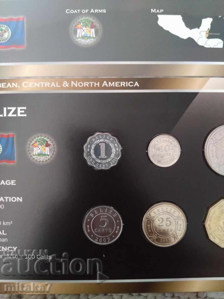 Belize Coin Set with price 18.00 BGN | € 9.20 Belize Coin Set with price 18.00 BGN | € 9.20