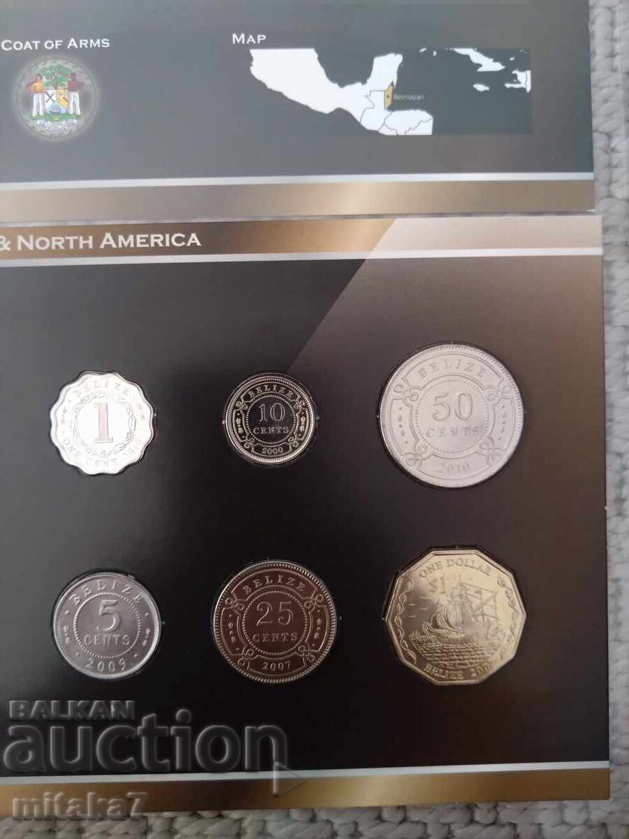 Auction Belize Coin Set Auction Belize Coin Set
