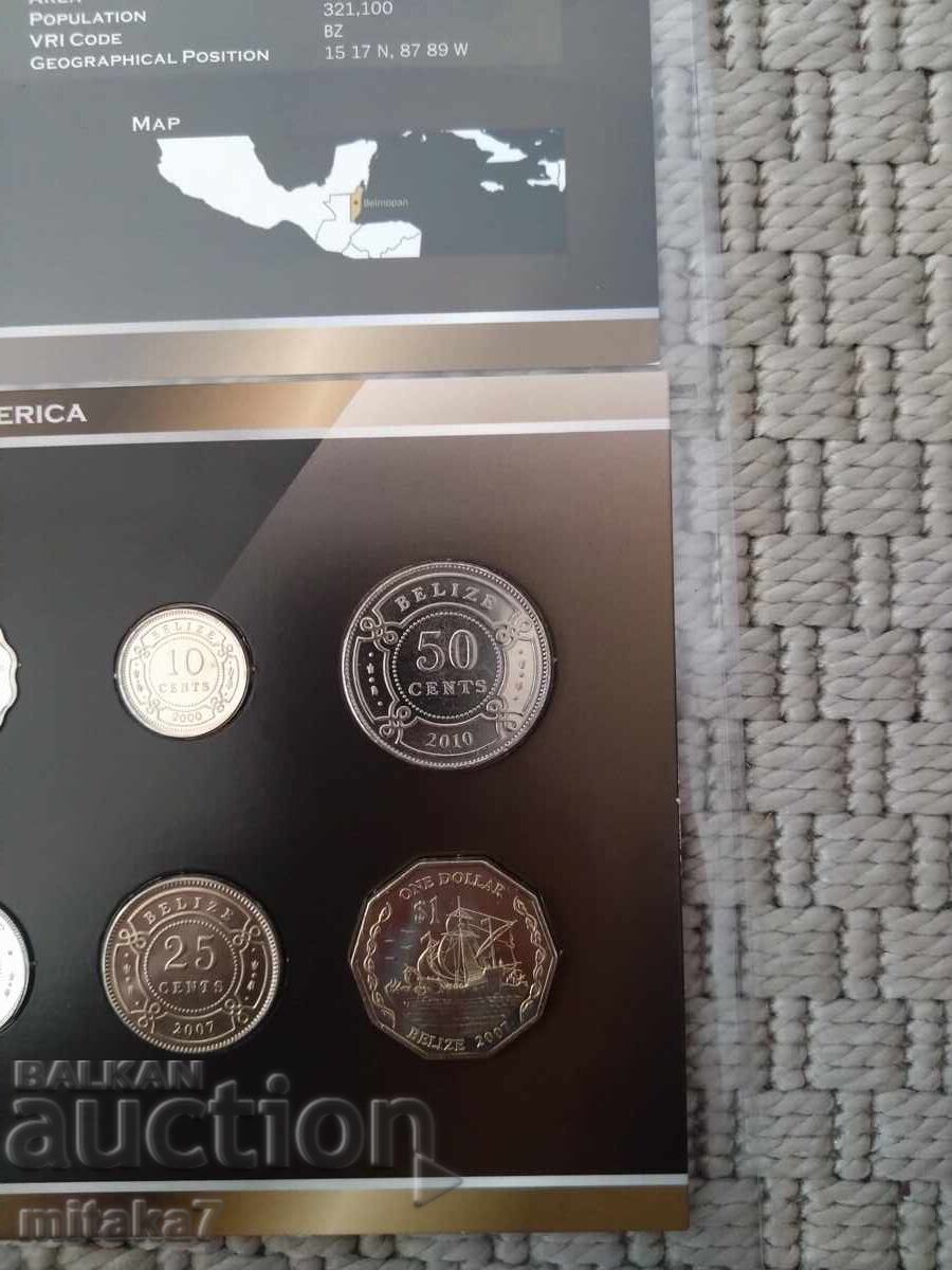 Delivery of Belize Coin Set Delivery of Belize Coin Set
