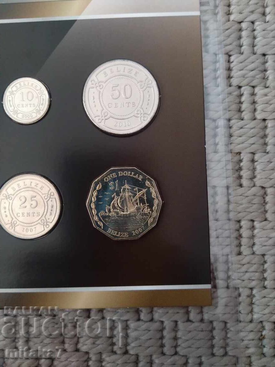 Belize Coin Set - 5 Belize Coin Set - 5