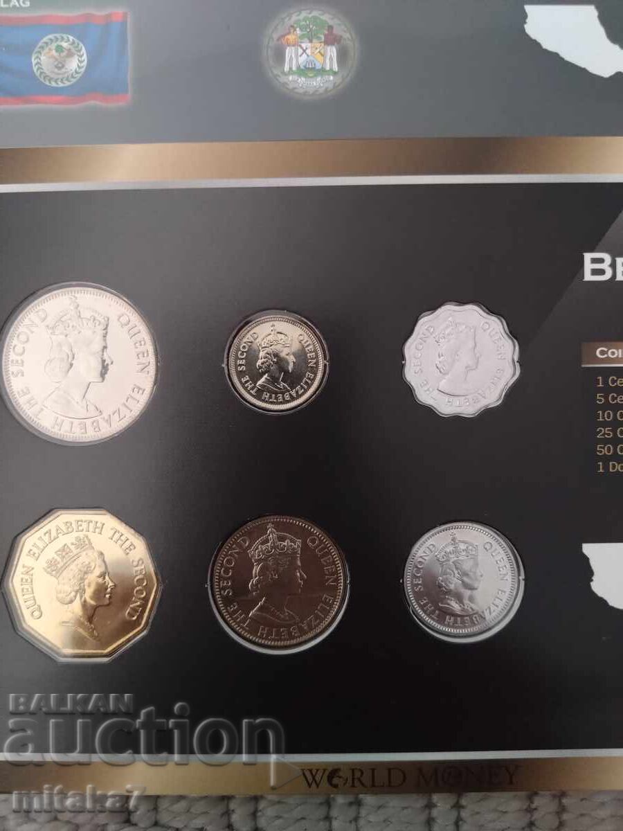 Belize Coin Set - 6 Belize Coin Set - 6