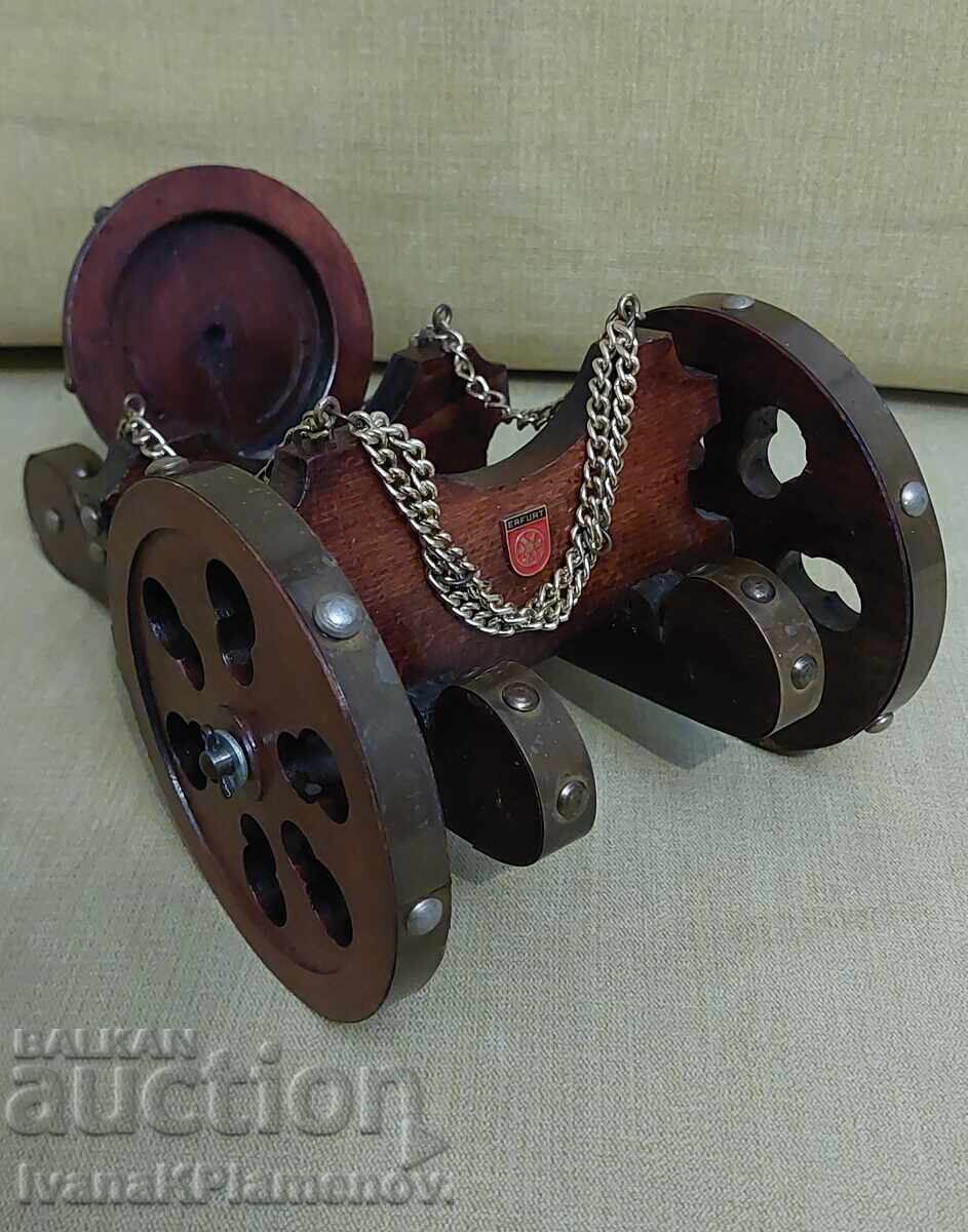 Wooden bottle stand for connoisseurs with price 35.00 BGN | € 17.90