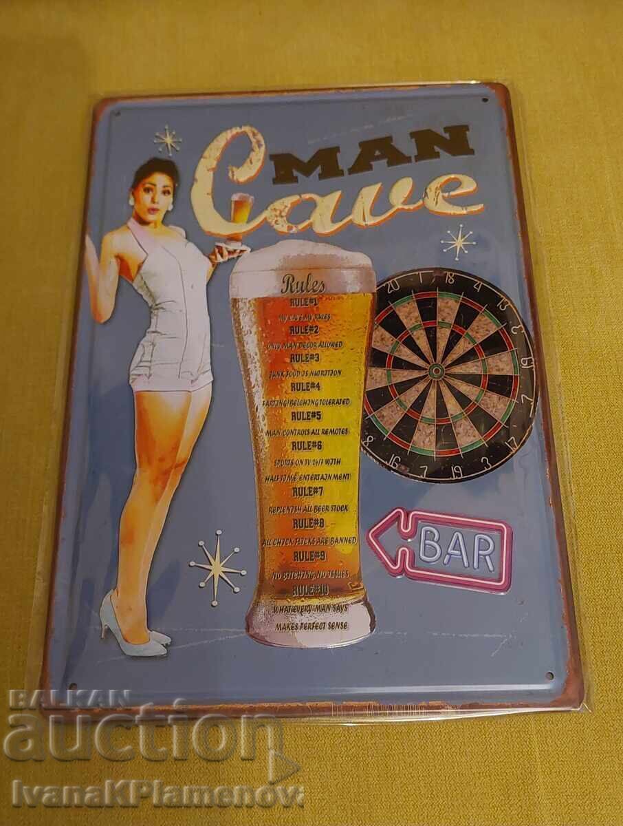 New Metal Sign for Collectors with price 20.00 BGN | € 10.23 New Metal Sign for Collectors with price 20.00 BGN | € 10.23