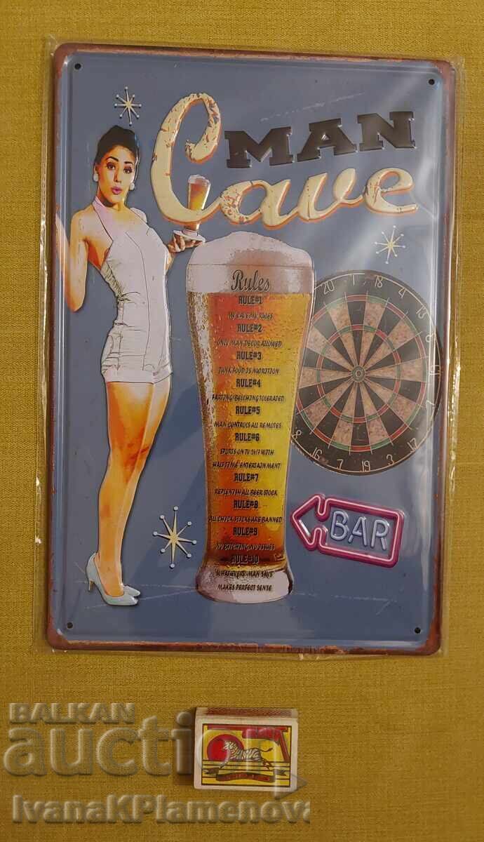 New Metal Sign for Collectors - 5 New Metal Sign for Collectors - 5