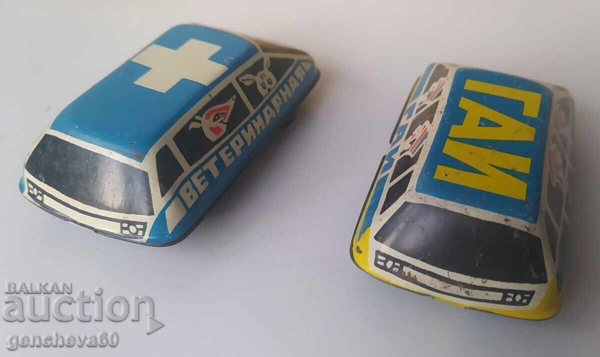 Delivery of Retro Russian Ambulance and Police Cars Delivery of Retro Russian Ambulance and Police Cars