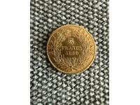 5 Francs 1860 A France (5 Francs France) - (Gold)
