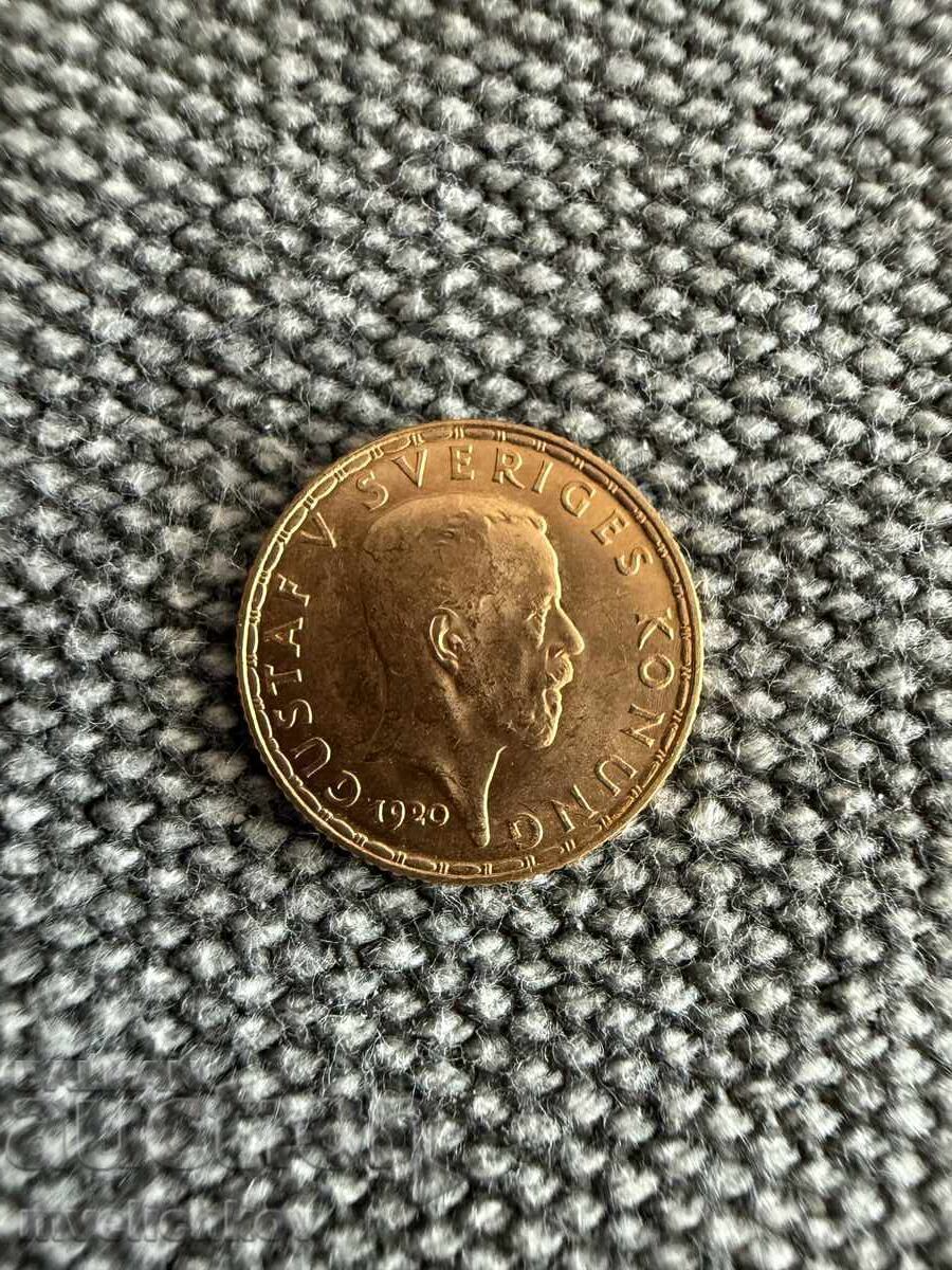 5 Kronor 1920 Sweden (5 Kronor Sweden) - (Gold)