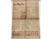 1-VI MOĬ 1950 RĂNIT SOCIAL ZIAR BORBA GORNA ORIAHOVIȚA STALIN