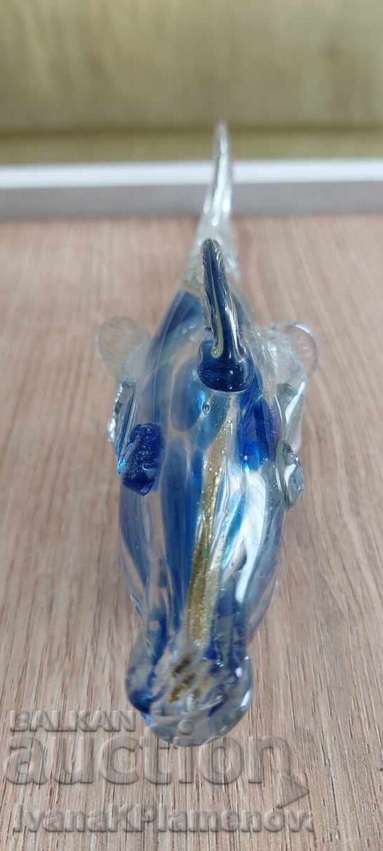 Παράδοση Ρετρό γυάλινο ειδώλιο για συλλέκτες