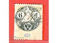 ΑΥΣΤΡΙΑ - ΓΡΑΜΜΑΣΗΜΑΤΑ - ΓΡΑΜΜΑΣΗΜΟ - 6 Fl - 1870