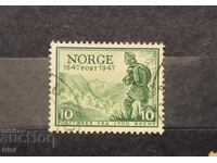 Norvegia 1947 300 g serviciu poștal