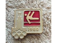 Olympic Badge Moscow -80