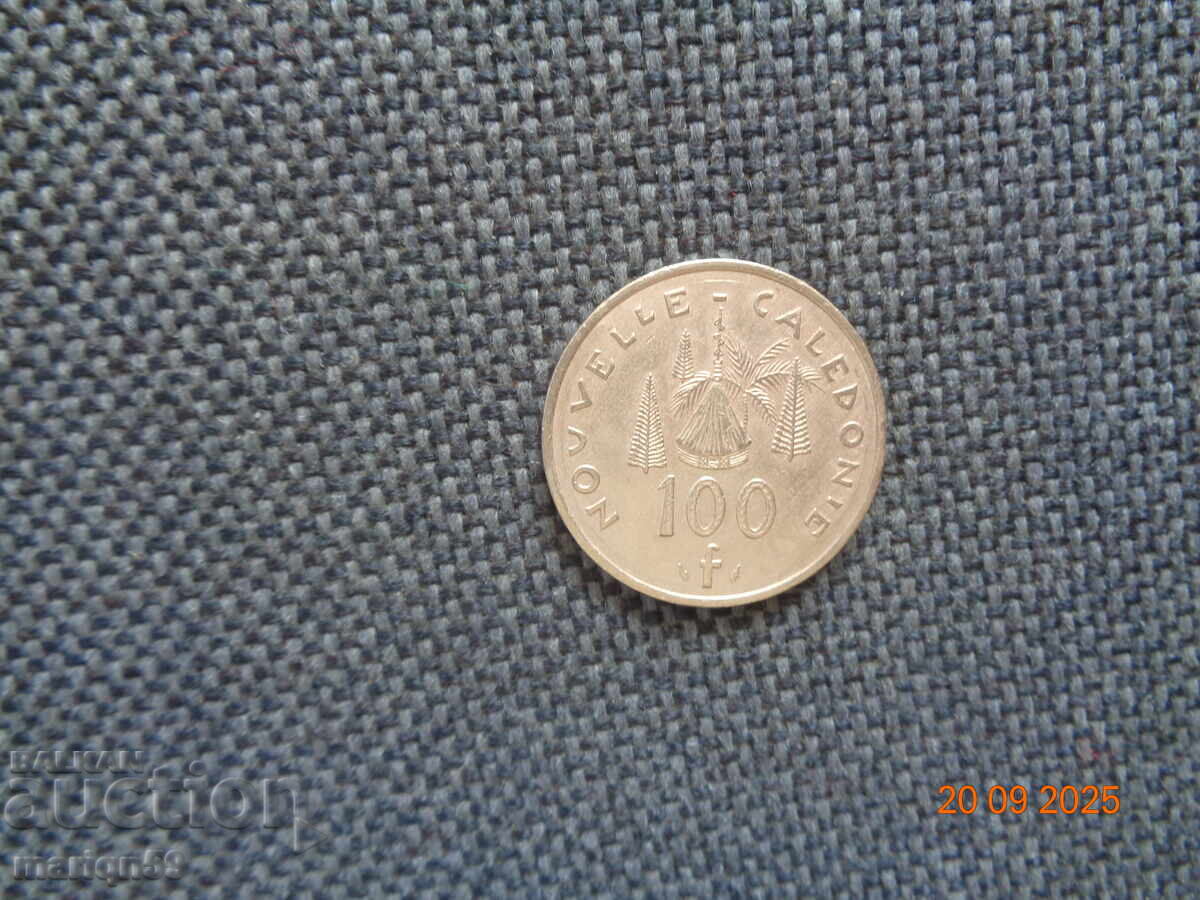 100 франка  Нова  Каледония  1976г