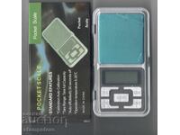 Nouă cântar digital de bijuterii cu baterii