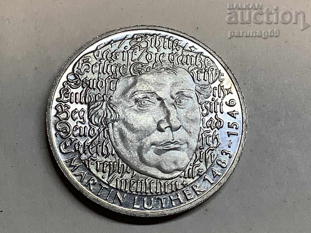 Germany 5 Mark 1983 G Martin Luther with price 8.90 BGN | € 4.55 Germany 5 Mark 1983 G Martin Luther with price 8.90 BGN | € 4.55