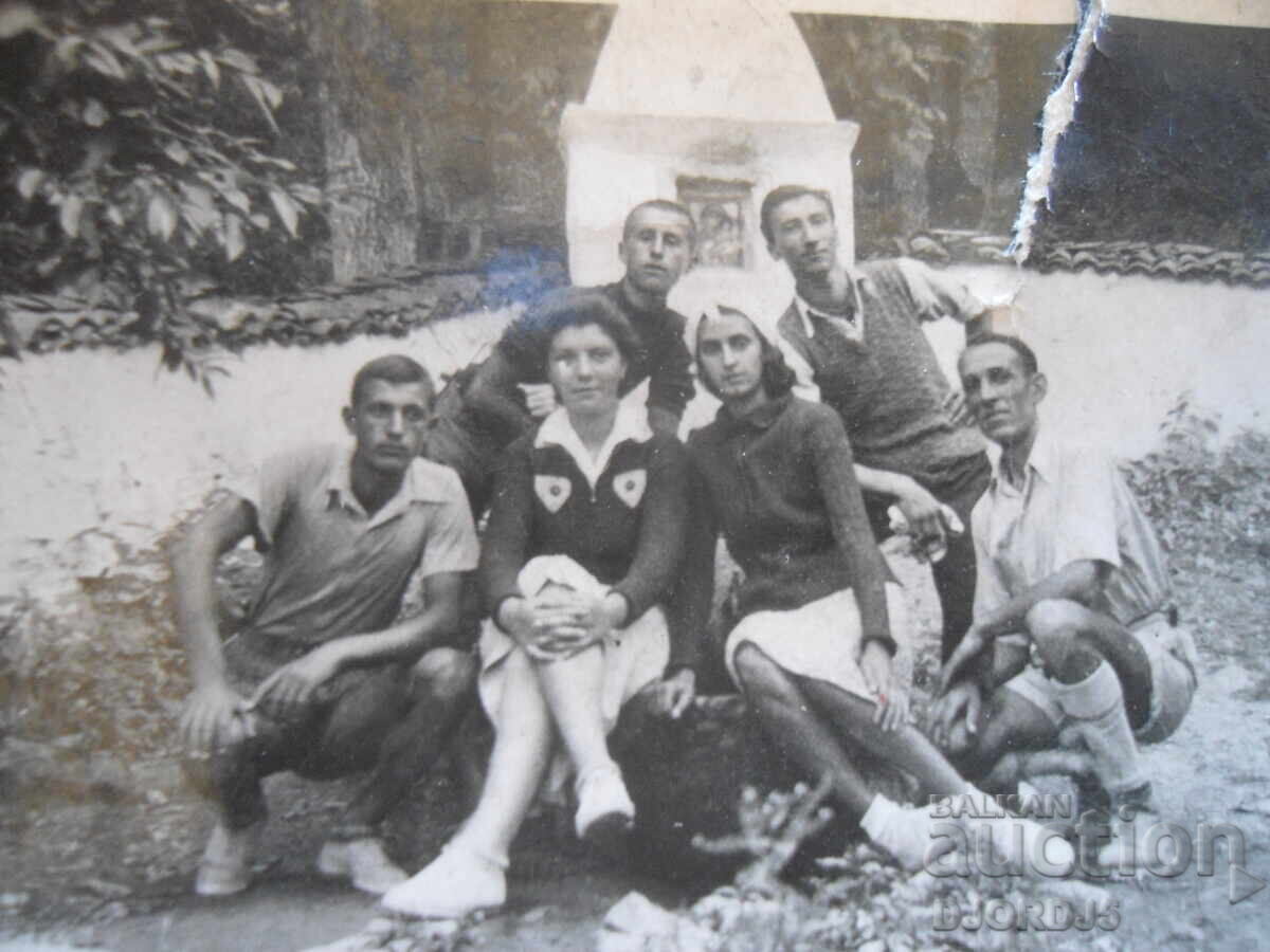 Fotografie veche, Mănăstirea Kokalyane, satul Pancharevo Fotografie veche, Mănăstirea Kokalyane, satul Pancharevo