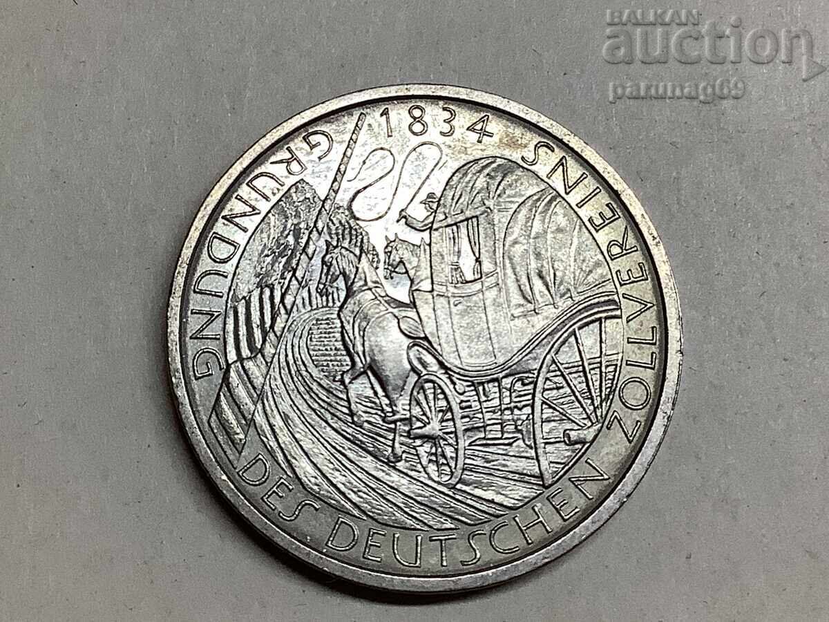 Germany 5 Mark 1984 150 Years Customs Union