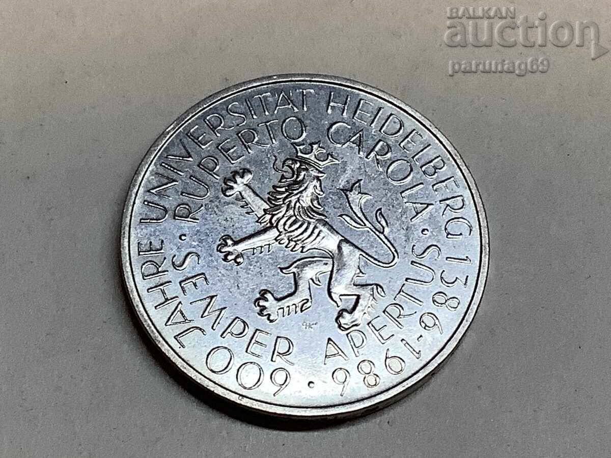 Germany 5 Mark 1986 - 600 Years Heidelberg University with price 8.90 BGN | € 4.55