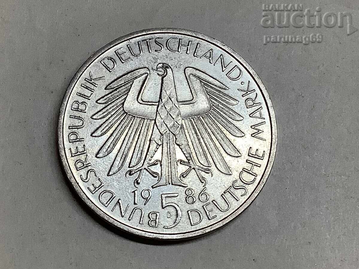 Germany 5 Mark 1986 - 600 Years Heidelberg University
