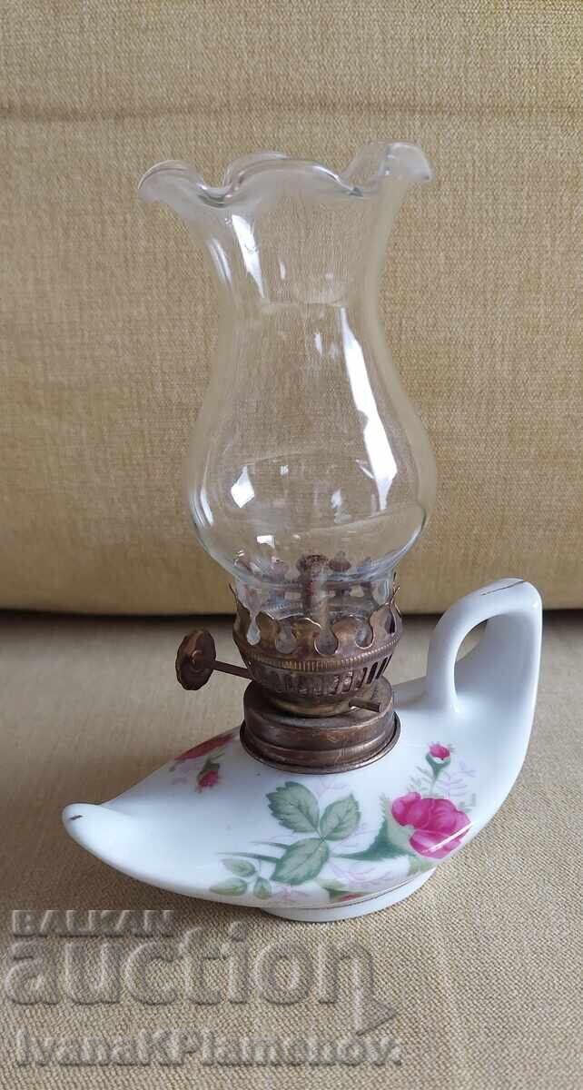 Μικρό φωτιστικό αερίου για συλλέκτες πορσελάνης - 5