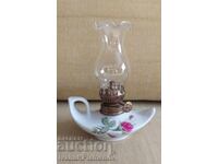 Small gas lamp for porcelain collectors