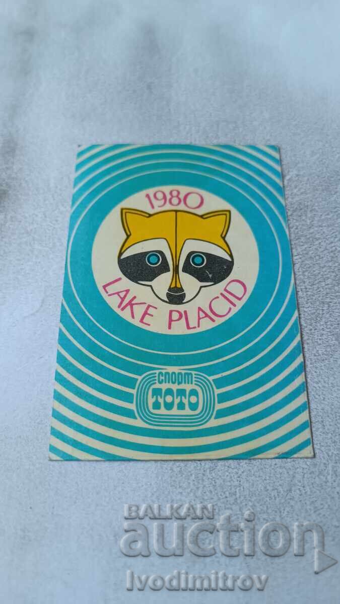 Lake Placid 1980 Calendar Lake Placid 1980 Calendar