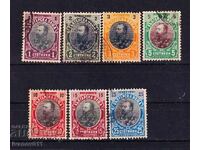BULGARIA - REGULAR - 1901 - KBM No. 53-59