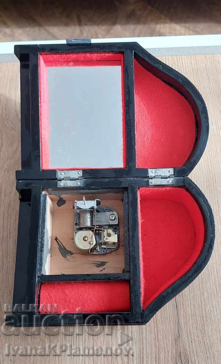 Delivery of Wooden musical box with a mechanism for connoisseurs