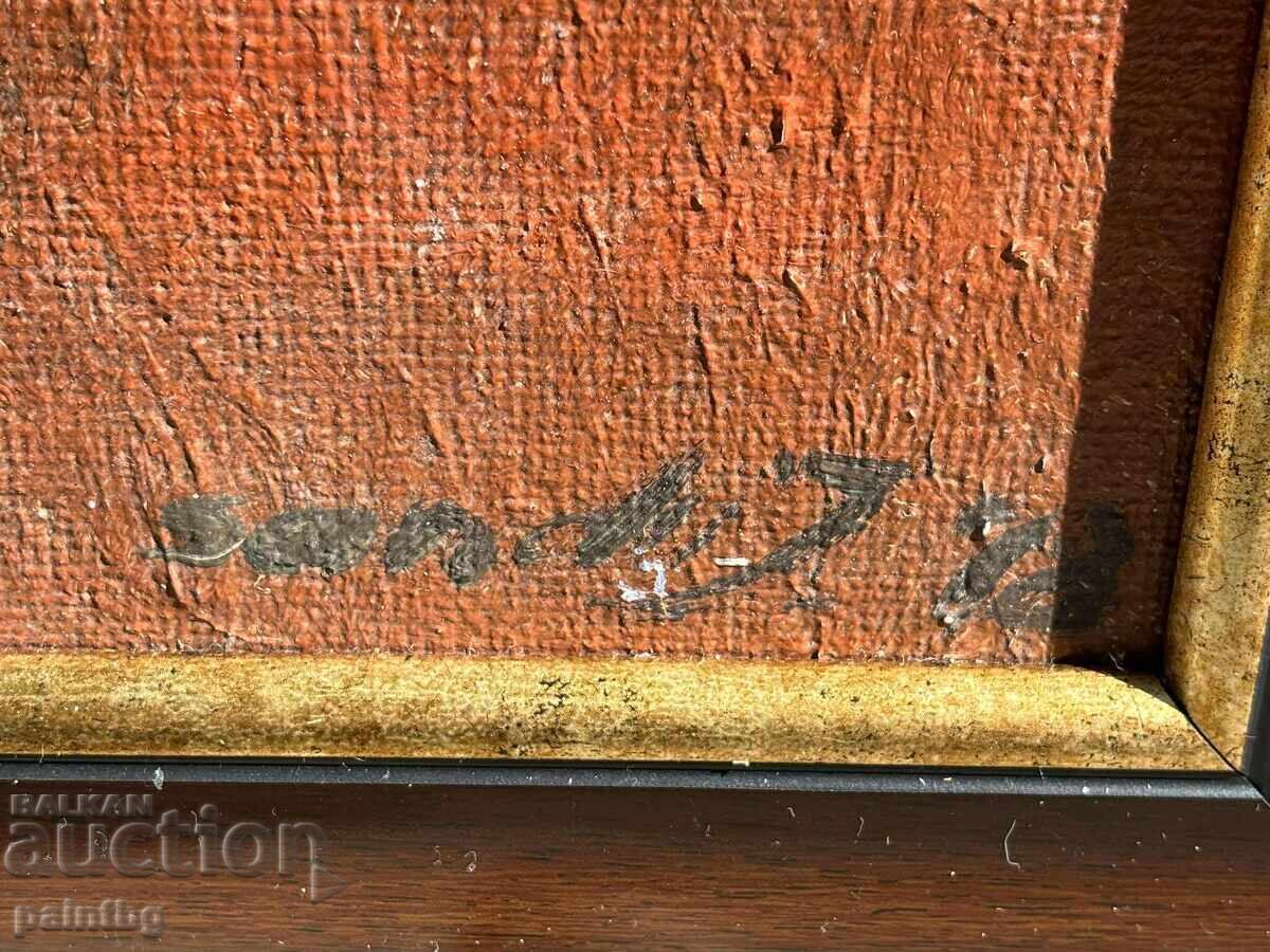 Livrarea Tablou în ulei unic, semnat și datat 73-49cm