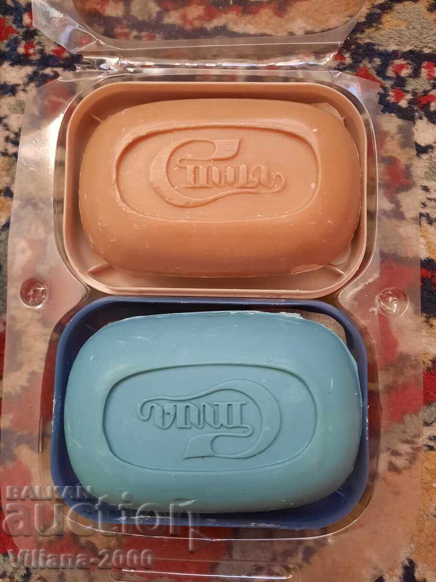 2 bucăți Săpun Republica Populară Bulgaria cu preț 30.00 BGN | € 15.34 2 bucăți Săpun Republica Populară Bulgaria cu preț 30.00 BGN | € 15.34