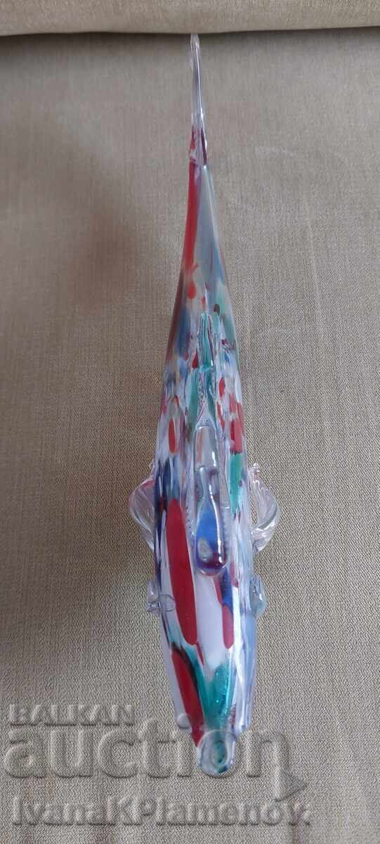 Συλλεκτικό γυάλινο ψάρι φιγούρα - 6