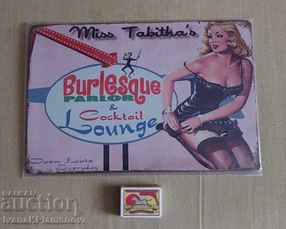 New Metal Sign for Collectors - 5