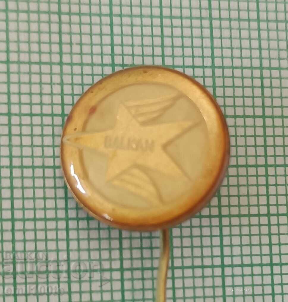 Значка- БГА Балкан