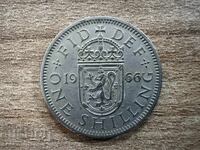 Ηνωμένο Βασίλειο - 1 σελίνι (1966) - Σκωτικό έμβλημα