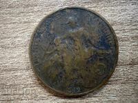 Γαλλία - 5 λεπτά (1912)