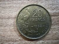 Franța - 20 franci (1952) - V