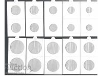 Self-adhesive coin holders - pack of 100 pcs