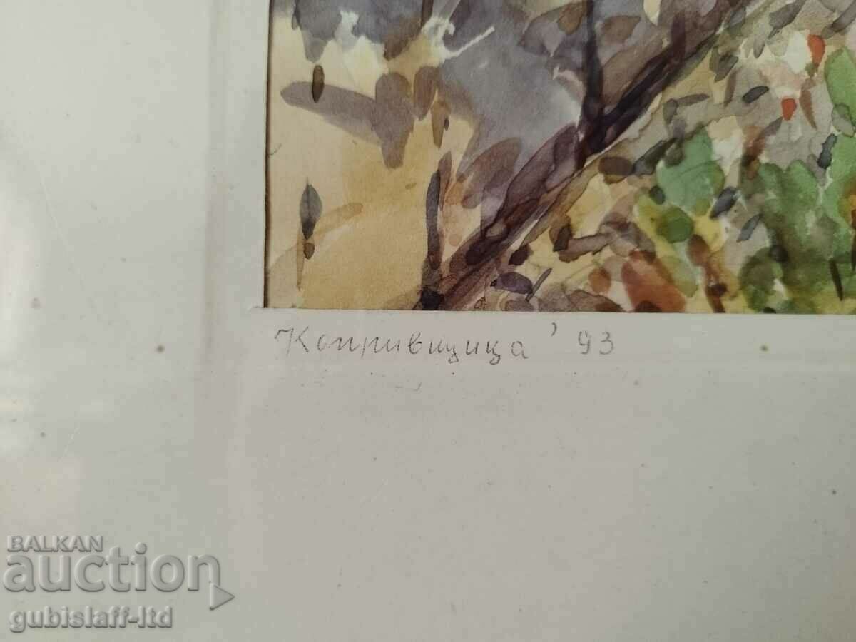 Auction  Painting "Nettle", art. V. Vassilev, 1993