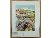 Painting "Nettle", art. V. Vassilev, 1993