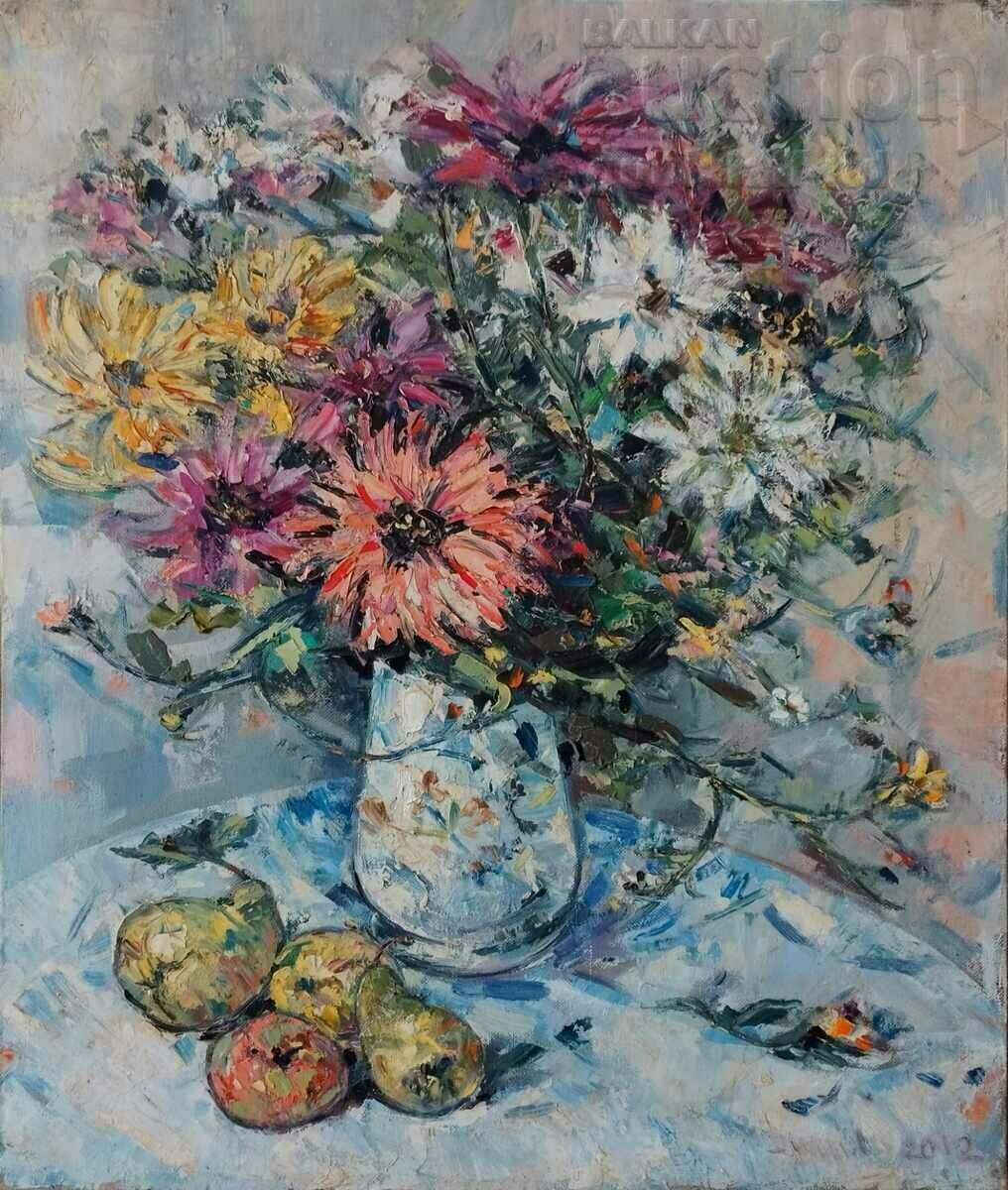 Ζωγραφική, νεκρή φύση, τέχνη. Danail Tsonev, 2012