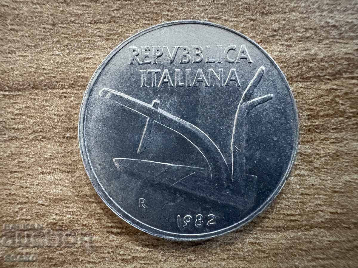 Italia - 10 lire (1982) cu preț 0.15 BGN | € 0.08