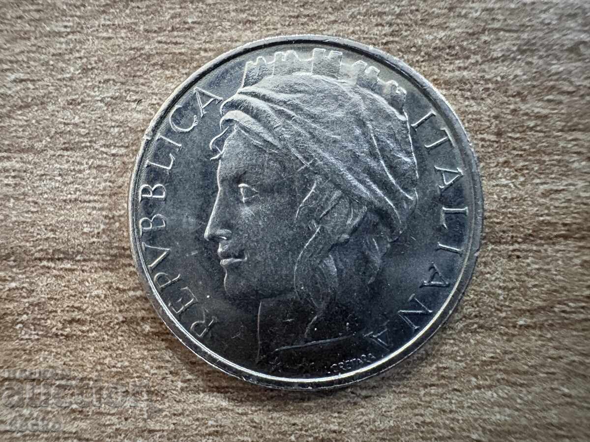 Италия - 100 лири (1998) с цена 0.55 лв. | € 0.28