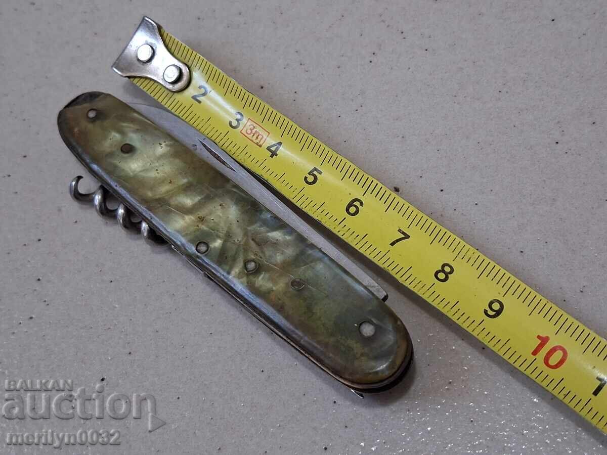 Auction Old socialist leg Sickle and hammer knife NRB Auction Old socialist leg Sickle and hammer knife NRB