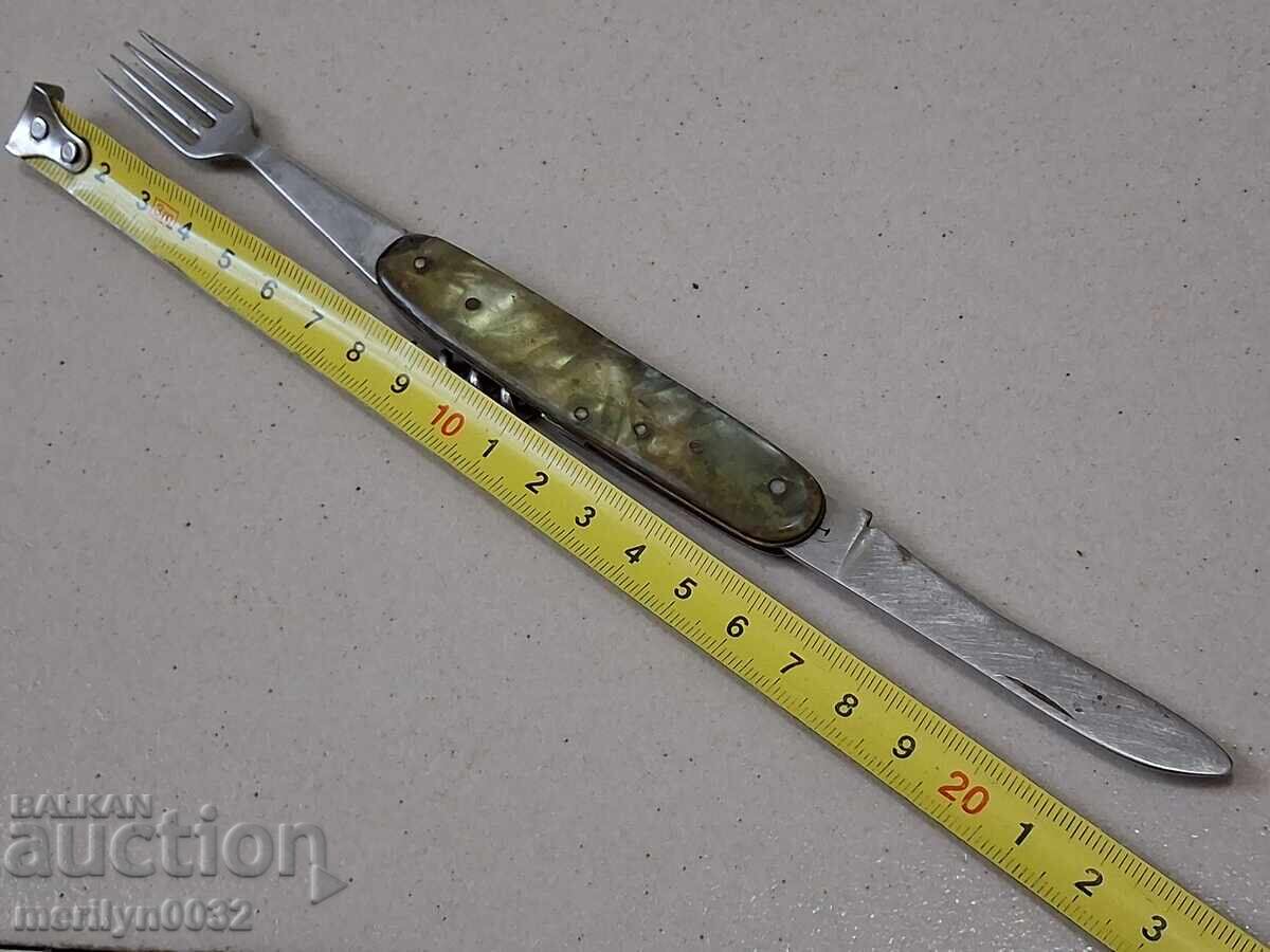 Old socialist leg Sickle and hammer knife NRB - 5 Old socialist leg Sickle and hammer knife NRB - 5