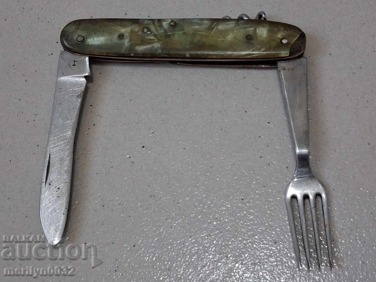 Old socialist leg Sickle and hammer knife NRB - 6 Old socialist leg Sickle and hammer knife NRB - 6