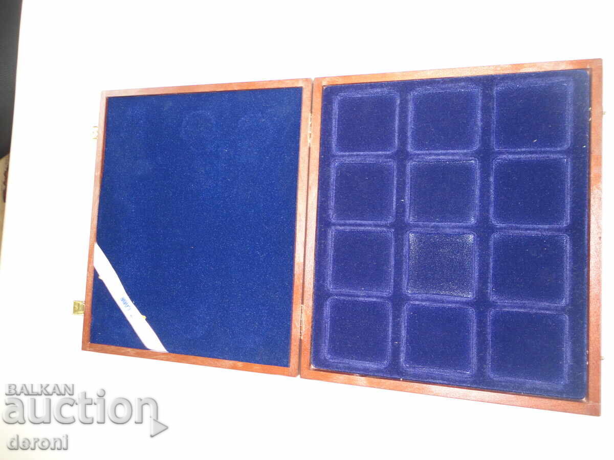 Παράδοση Λουξ ξύλινο κουτί για νομίσματα 3