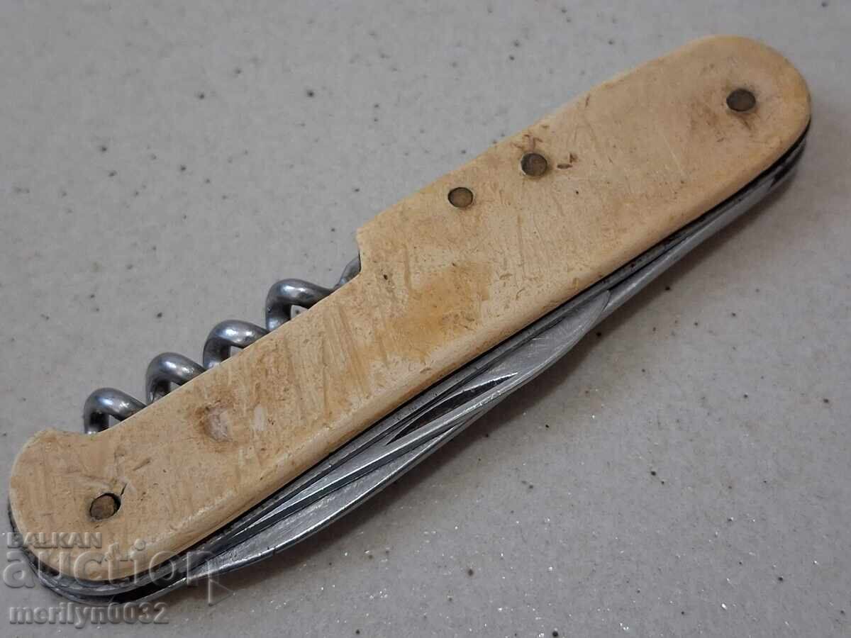 Παλιό σουγιά ανοιχτήρι τιρμπουσόν ψαλίδι - 7