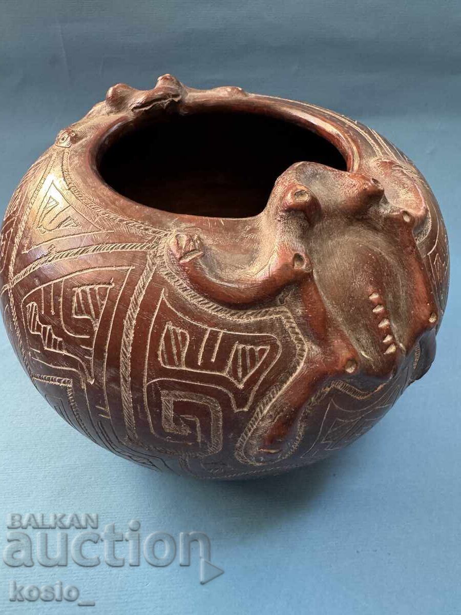 Brazilian Ceramic Vase Marajoara with price € 50.00 | 97.79 BGN