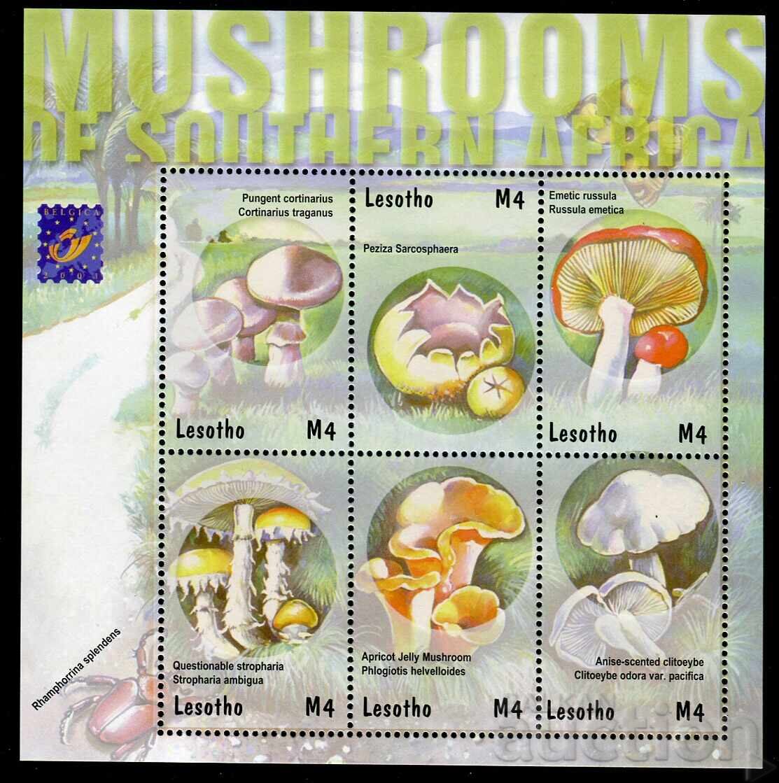 Lesotho 2001 MnH - Flora, Fungi