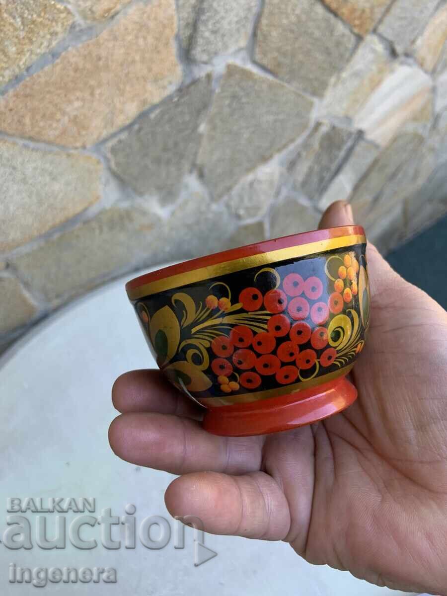 Κούπα Κύπελλο Ξύλινο Σχέδιο Ρωσικά Μοτίβα - 6 Κούπα Κύπελλο Ξύλινο Σχέδιο Ρωσικά Μοτίβα - 6